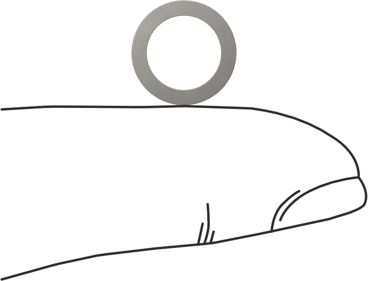 Sert Fiber Pullar, 5/16" Vida için, 0.312" ID, 0.438" OD, 0,014“-0,016” Kalınlık