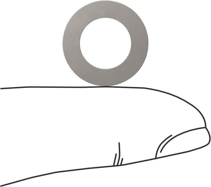Sert Fiber Pullar, 3/8" Vida, 0.375" ID, 0.625" OD, 0,014 inç ila 0,016 inç Kalınlık