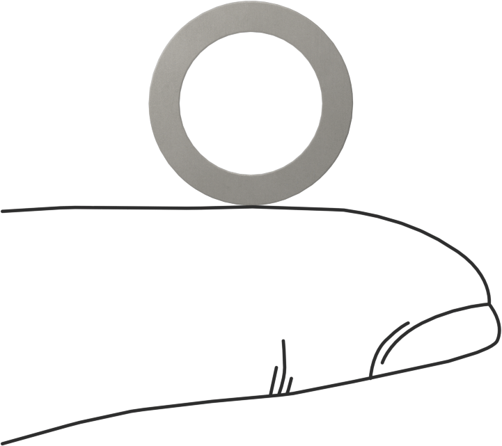 Sert Fiber Pullar, 7/16" Vida için, 0.438" ID, 0.625" OD, 0,014“-0,016” Kalınlık