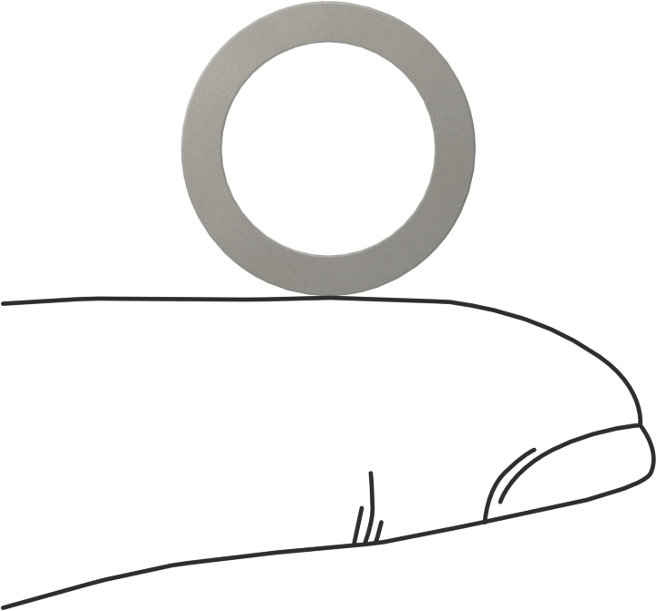 Sert Fiber Pullar, 1/2" Vida Boyutu için, 0.50" ID, 0.688" OD, 0,014“-0,016” Kalınlık