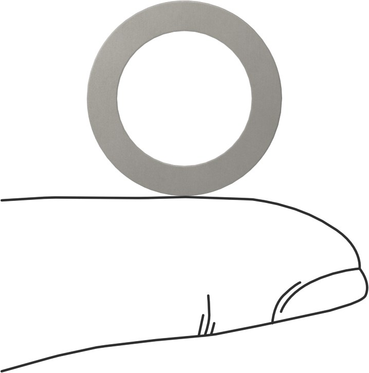 Sert Fiber Pullar, 9/16" Vida için, 0.562" ID, 0.812" OD, 0,014“-0,016” Kalınlık