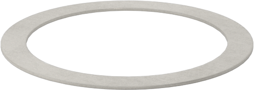 Sert Fiber Pullar, 1" Vida Boyutu için, 1.00" ID, 1.250" OD, 0,014 inç ila 0,016 inç Kalınlık