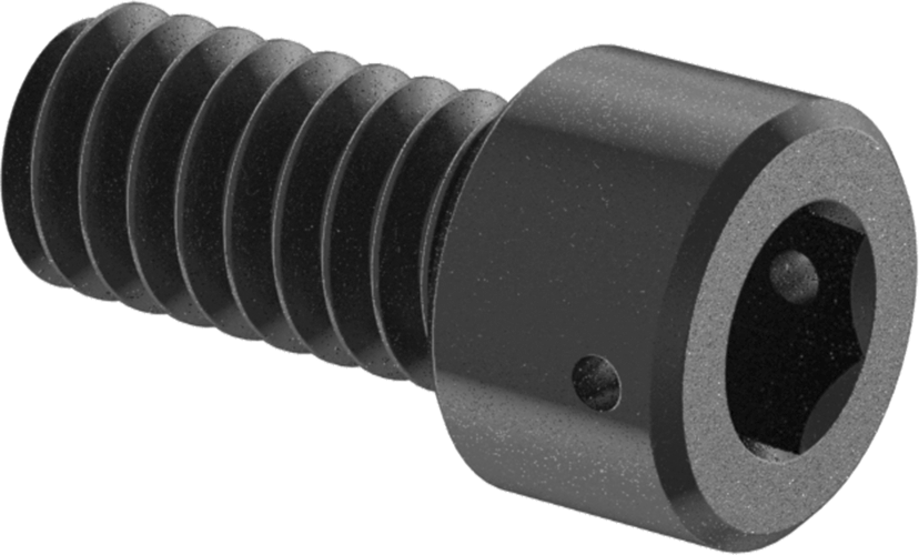 Alaşımlı Çelik Tel Kilitlenebilir Soket Başlı Vida, 1/4"-20 Diş Boyutu, 1/2" Uzunluk