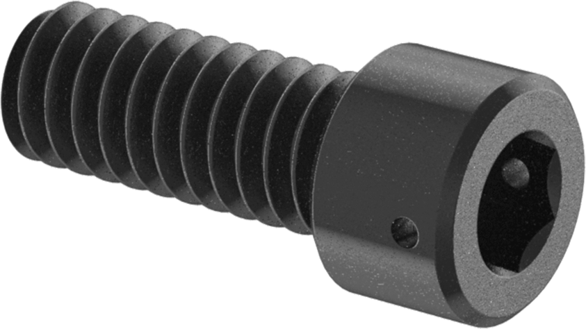 Alaşımlı Çelik Tel Kilitlenebilir Soket Başlı Vida, 1/4"-20 Diş Boyutu, 5/8" Uzunluk