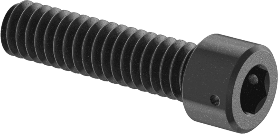 Alaşımlı Çelik Tel Kilitlenebilir Soket Başlı Vida, 1/4"-20 Diş Boyutu, 1" Uzunluk