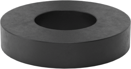Hava Koşullarına Dayanıklı EPDM Kauçuk Sızdırmazlık Pulları, 8 numaralı vida boyutu için, 0.15" ID, 0.312" OD, Siyah