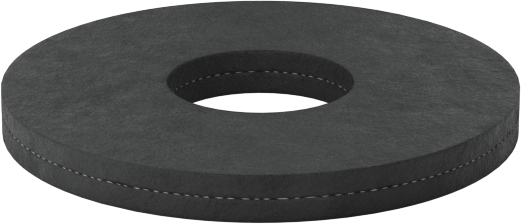 Aşınmaya Dayanıklı Yastıklama Pul, 1/2" Vida Boyutu için, 0.5" ID, 1.375" OD