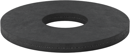 Aşınmaya Dayanıklı Yastıklama Pul, 5/8" Vida Boyutu için, 0.625" ID, 1.75" OD