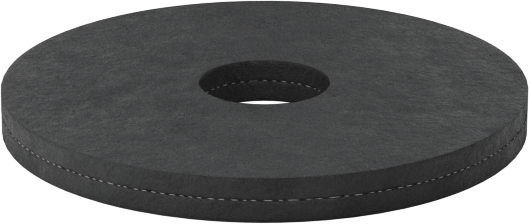 Aşınmaya Dayanıklı Yastıklama Pul, 3/8" Vida Boyutu için, 0.375" ID, 1.5" OD
