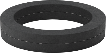 Aşınmaya Dayanıklı Yastıklama Pul, 1/4" Vida Boyutu için, 0.281" ID, 0.375" OD