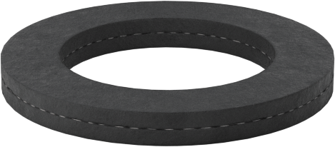 Aşınmaya Dayanıklı Yastıklama Pul, 3/8" Vida Boyutu için, 0.406" ID, 0.625" OD