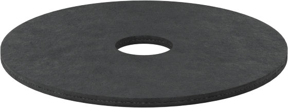 Aşınmaya Dayanıklı Yastıklama Pul, 3/8" Vida Boyutu için, 0.406" ID, 2.000" OD
