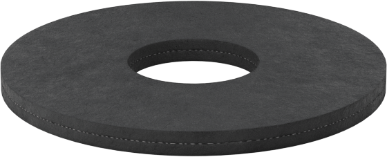 Aşınmaya Dayanıklı Yastıklama Pul, 5/8" Vida Boyutu için, 0.688" ID, 2.000" OD