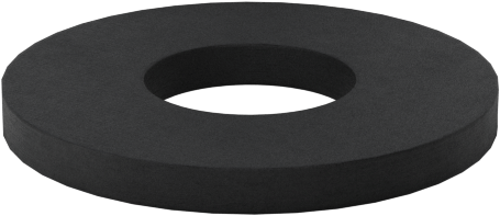 Sert Fiber Pullar, 8 numaralı vida boyutu için, 0.188" ID, 0.438" OD