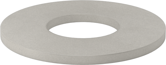 Sert Fiber Pullar, 1" Vida Boyutu için, 1.000" ID, 2.250" OD
