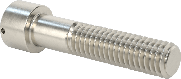 Paslanmaz Çelik Tel Kilitlenebilir Soket Başlı Vidalar, 3/8"-16 Diş Boyutu, 1-3/4" Uzunluk