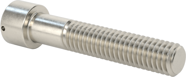 Paslanmaz Çelik Tel Kilitlenebilir Soket Başlı Vidalar, 3/8"-16 Diş Boyutu, 2" Uzunluk