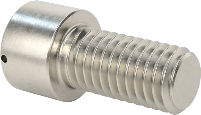 Paslanmaz Çelik Tel Kilitlenebilir Soket Başlı Vidalar, 1/2"-13 Diş Boyutu, 1" Uzunluk