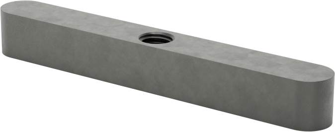 Dişli Yuvarlak Makine Anahtarı, 1018-1045 Karbon Çelik, 5 mm x 5 mm, 40 mm Uzunluk
