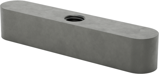 Dişli Yuvarlak Makine Anahtarı, 1018-1045 Karbon Çelik, 6 mm x 6 mm, 32 mm Uzunluk