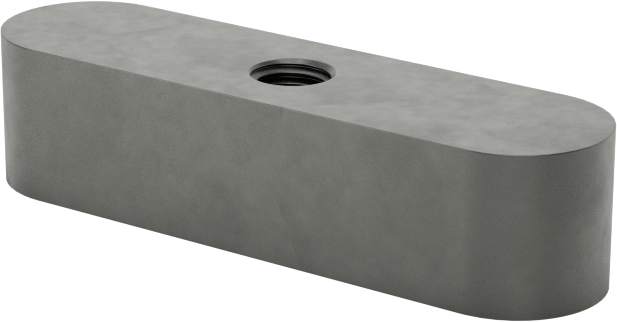 Dişli Yuvarlak Makine Anahtarı, 1018-1045 Karbon Çelik, 7 mm x 8 mm, 30 mm Uzunluk