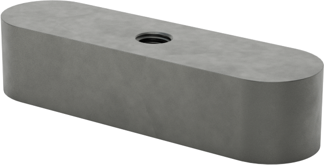 Dişli Yuvarlak Makine Anahtarı, 1018-1045 Karbon Çelik, 8 mm x 10 mm, 36 mm Uzunluk
