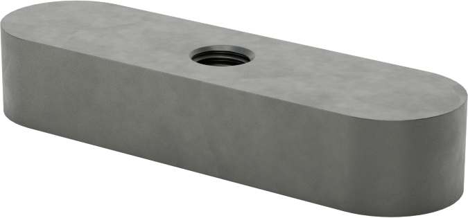 Dişli Yuvarlak Makine Anahtarı, 1018-1045 Karbon Çelik, 9 mm x 14 mm, 50 mm Uzunluk