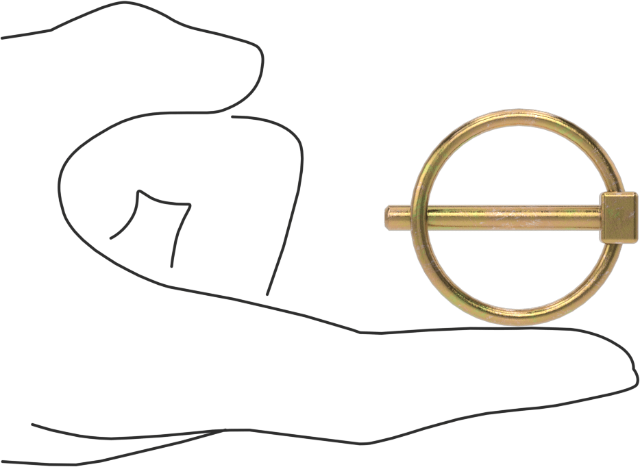 Linch Pin, 3/16" Diameter, 1-9/16" Long