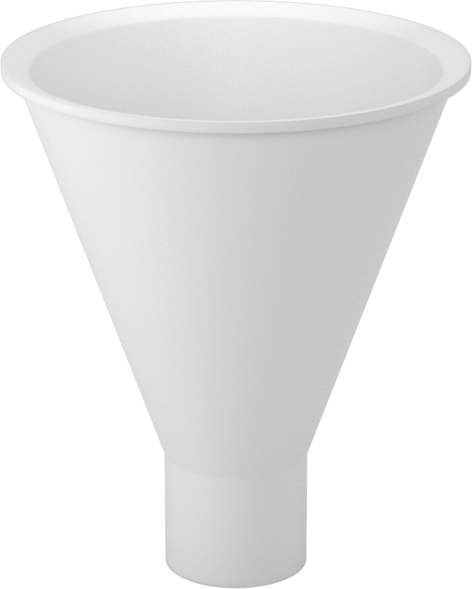 Plastik Huni, 17 FL oz Kapasite