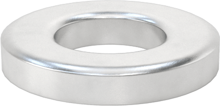 Kör Perçinler için Pullar, Alüminyum, 3/16" Perçin Çapı için, 0.192" ID, 0.375" OD