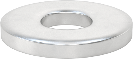 Kör Perçinler için Pullar, Alüminyum, 3/16" Perçin Çapı için, 0.197" ID, 0.500" OD