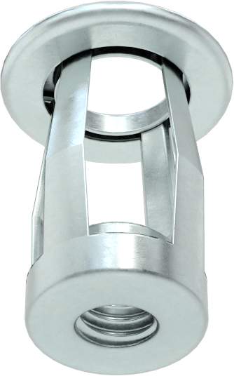 Vidalı Perçin Somunları, M5 x 0,8 mm Diş Boyutu, 0 mm ila 5 mm Malzeme Kalınlığı için