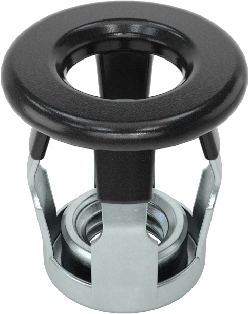 Vidalı Perçin Somunları, Sızdırmazlık, M8 x 1,25 mm Diş, 0-5 mm Malzeme Kalınlığı için