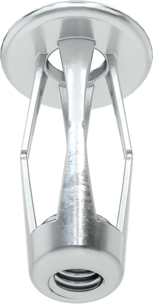 Vidalı Perçin Somunları, M4 x 0,7 mm Diş Boyutu, 5 mm - 10 mm Malzeme Kalınlığı için