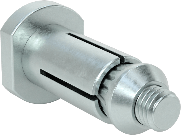 Dar Alan Altıgen Başlı Vida, M10 x 1,50 mm Diş, 1/8“ ila 7/8” Malzeme Kalınlığı için