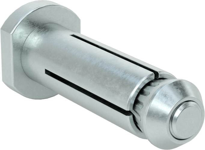 Dar Alan Altıgen Başlı Vida, M10 x 1,50 mm Diş, 7/8“ ila 1-5/8” malzeme kalınlığı için