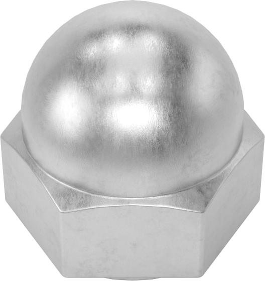 Sızdırmaz Kapak Somunu, 3/8"-16 Diş Boyutu