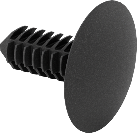 Yivli Şaftlı Push-In Perçinler, 0,062“-0,5” Malzeme Kalınlığı için, 0,63" Uzunluk