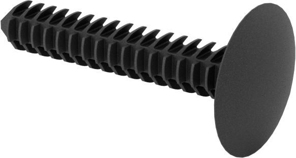 Yivli Şaftlı Push-In Perçinler, 1,6 mm-26 mm malzeme kalınlığı için, 28,35 mm Uzunluk