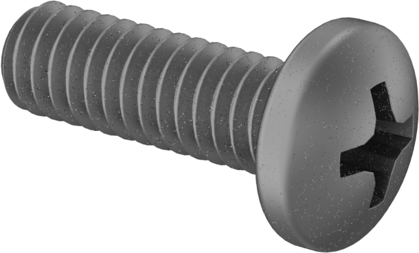 Titanyum Silindir Başlı Phillips Vida, 8-32 Diş, 1/2" Uzunluk