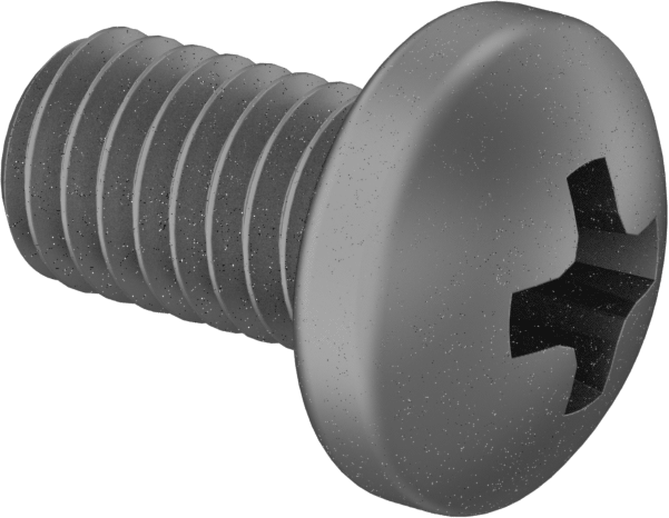 Titanyum Silindir Başlı Phillips Vida, M3 x 0,50 mm Diş, 5 mm Uzunluk