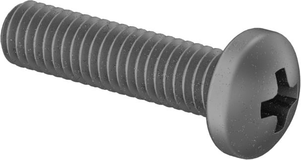 Titanyum Silindir Başlı Phillips Vida, M3 x 0,50 mm Diş, 12 mm Uzunluk