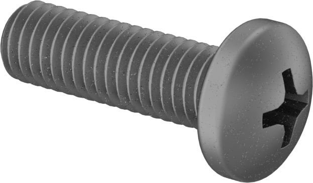 Titanyum Silindir Başlı Phillips Vida, M5 x 0,80 mm Diş, 16 mm Uzunluk