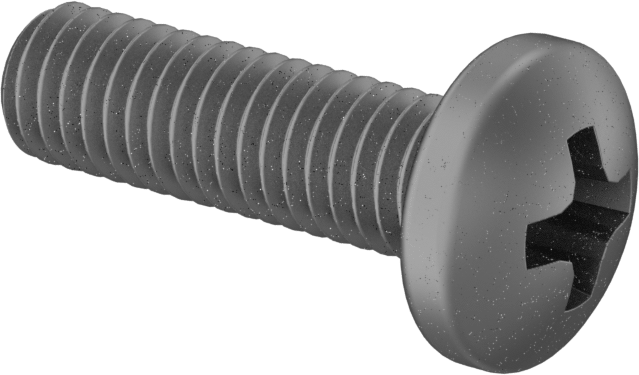 Titanyum Silindir Başlı Phillips Vida, M6 x 1,00 mm Diş, 20 mm Uzunluk