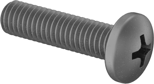 Titanyum Silindir Başlı Phillips Vida, 10-32 Diş, 3/4" Uzunluk