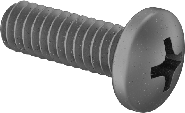 Titanyum Silindir Başlı Phillips Vida, 1/4"-20 Diş, 3/4" Uzunluk