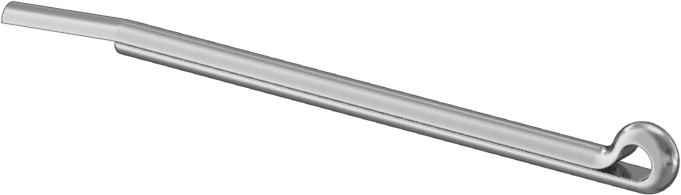 Çekiçle Takılan Çatal Pimler, 1/16" Çap, 1-1/4" Uzunluk