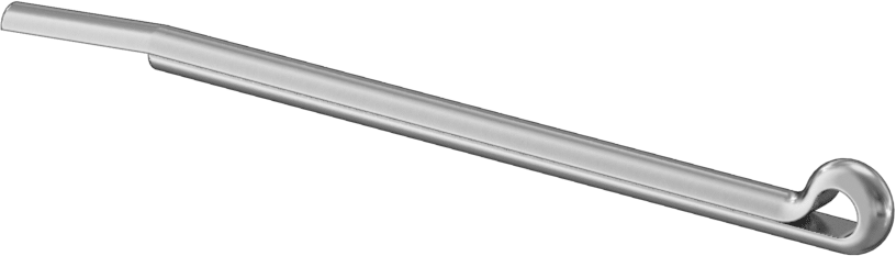Çekiçle Takılan Çatal Pimler, 1/8" Çap, 2-1/2" Uzunluk