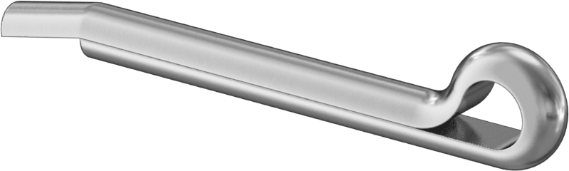 Çekiçle Takılan Çatal Pimler, 1/4" Çap, 2" Uzunluk