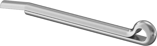 Çekiçle Takılan Çatal Pimler, 1/16" Çap, 3/4" Uzunluk